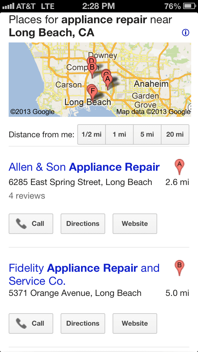 Long Beach Appliance Repair