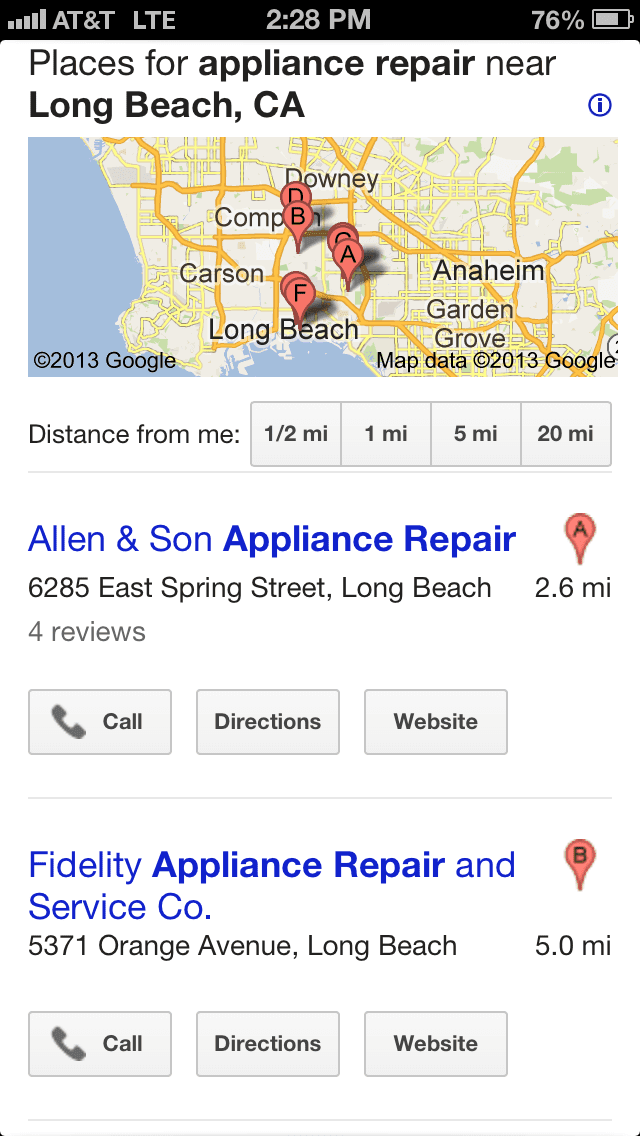 Long Beach Appliance Repair